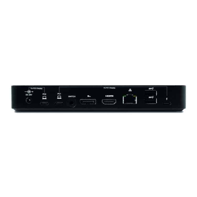 (image for) Club 3D DisplayPort/HDMI KVM Switch 4K60Hz For USB Type-C Inputs